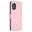 Flip case for Oppo A17, Wallet, BINFEN COLOR, pink