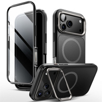 Supcase case for iPhone 17 Pro Max, IBLSN Ares Fip Magsafe, Black