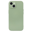 Case for iPhone 15 Plus, Silicone Lite, green
