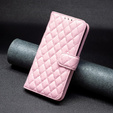 Flip case for Motorola Edge 40 Neo, Wallet, BINFEN COLOR, pink