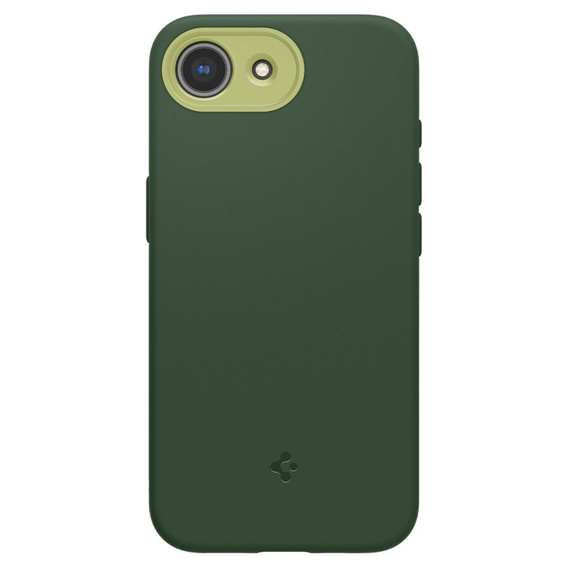 Spigen case for iPhone 16E, Nano Pop MagSafe, green + 9H tempered glass