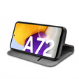 Flip case for Samsung Galaxy A72 5G / A72 LTE, Wallet Smart Magnet, blue
