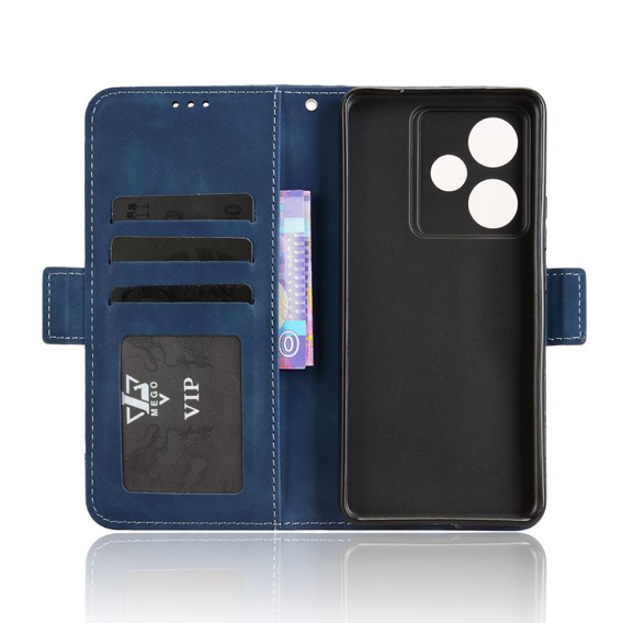 Flip case for Realme GT 7 / 7T, Card Slot, dark blue