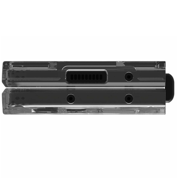 Urban Armor Gear Case for Galaxy Z Fold 5 5G, Plyo MagSafe, transparent