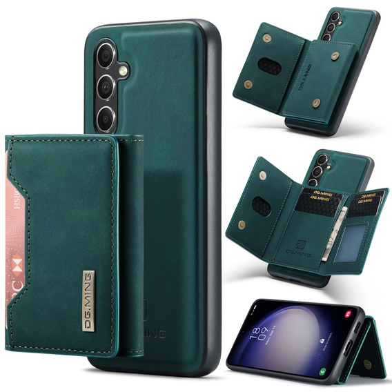 Case for Samsung Galaxy A56 5G, DG.MING 2in1, green