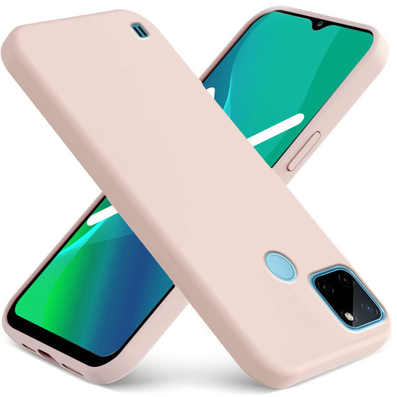 Case for Realme C21Y / C25Y, Silicone Lite, pink