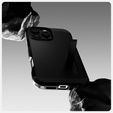 Spigen case for iPhone 16 Pro, Tough Armor Mag MagSafe, black + 9H Tempered Glass