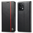 Flap case for Xiaomi Redmi Note 13 Pro 5G, Carbon LC.IMEEKE, black