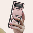 Case for Samsung Galaxy Z Flip 4 5G, CamShield Slide, pink