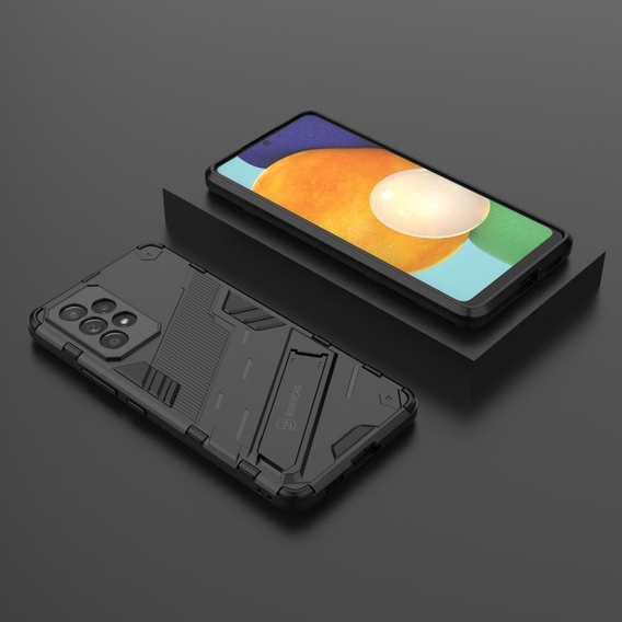 Case for Samsung Galaxy A53 5G, Military kickstand, blue