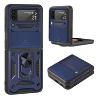 Case for Samsung Galaxy Z Flip3 5G, CamShield Slide, blue