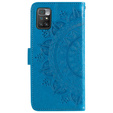 Flip case for Xiaomi Redmi 10, Mandala, blue