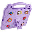 Children's case for Apple iPad Air 11" 6 gen. 2024, Cute Patterns, with stand, purple