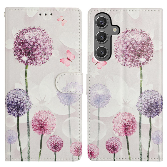 Flip case for Samsung Galaxy A56 5G, Wallet, Dandelion
