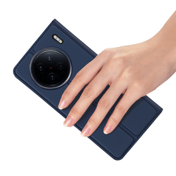 Dux Ducis Case for Vivo X90 Pro, Skinpro, dark blue