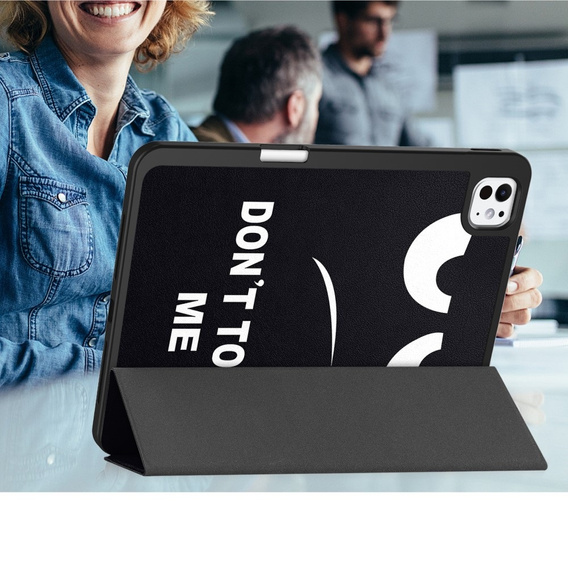 Case for iPad Pro 11 2024, Smartcase, don't touch me