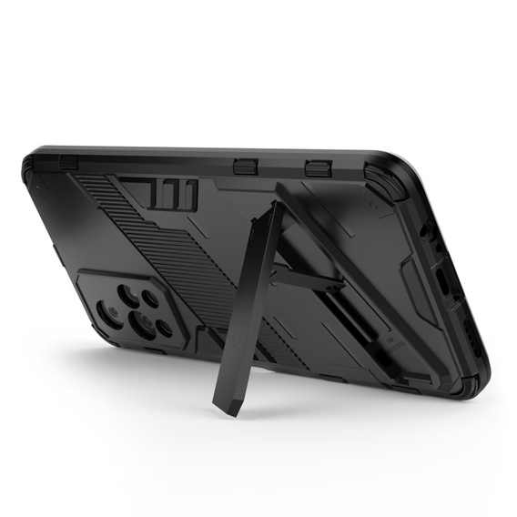 Case for Xiaomi Poco M4 Pro 5G / Note 11S 5G, Military kickstand, blue