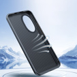 Leather case for Honor 200 Pro 5G, leather hybrid, black