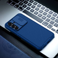 Case for Samsung Galaxy A54 5G, Armored Nillkin, CamShield Pro, blue