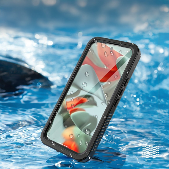 IP68 Waterproof Case for Google Pixel 9 Pro XL, Redpepper, black