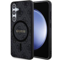 GUESS Case for Samsung Galaxy S25, 4G Ring Classic Logo, grey