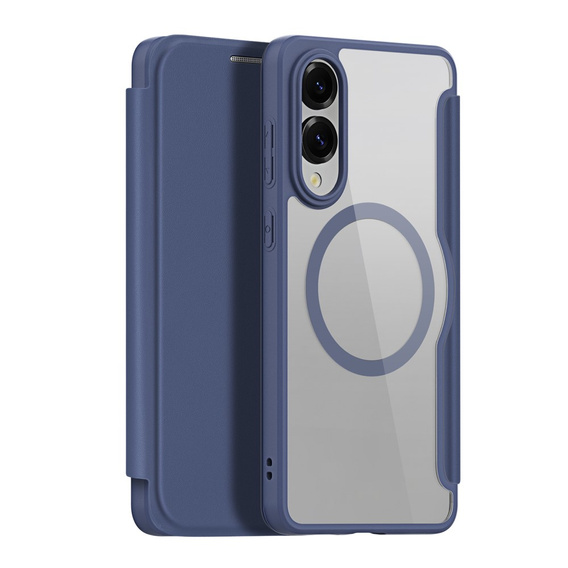 Dux Ducis Case for Samsung Galaxy S25 Edge, Skin X Pro, MagSafe, dark blue