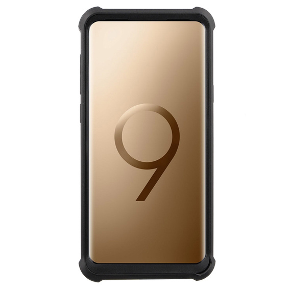 Armored case for Samsung Galaxy S9 Plus, Dexnor Full Body, black