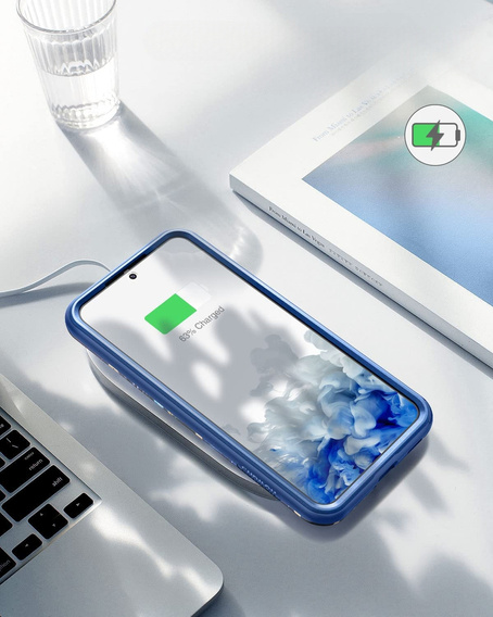 Case for Samsung Galaxy S22, Suritch Full Body Cosmos, blue