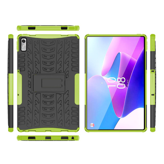 Case for Lenovo Tab P11 Gen 2, Tire Armor, green
