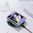 Case Dux Ducis for Samsung Galaxy Z Flip5 5G, Bril, purple