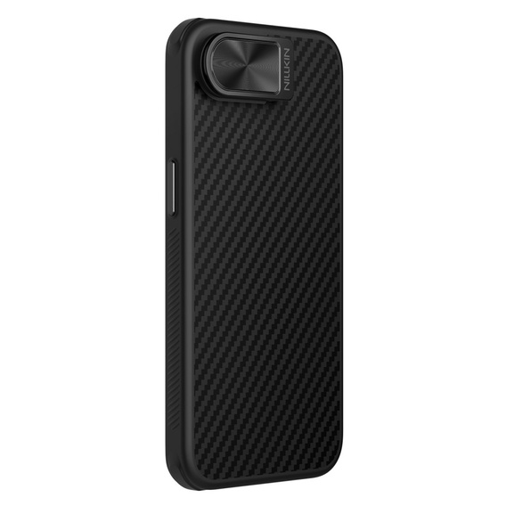 Nillkin Armored Case for iPhone 16e, Carboprof Case, for Magsafe, black