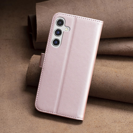 Flip case for Samsung Galaxy A55 5G,BINFEN Wallet, pink