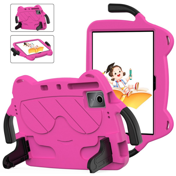 Children's case for Xiaomi Redmi Pad SE 11" / Huawei MatePad 11 2021 / DOOGEE T30 Pro / Lenovo Tab M11, pink