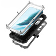 Armored case for Samsung Galaxy S25+ Plus, R-JUST, silver