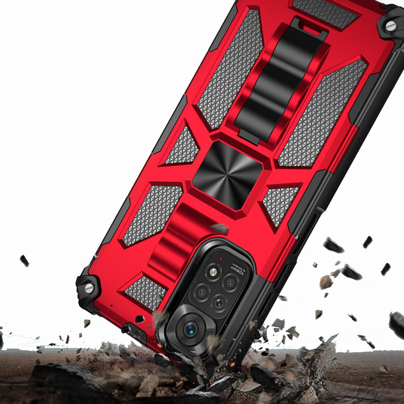 Case for Xiaomi Redmi Note 11 / 11S, Armor Kickstand, red