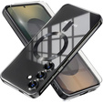 Case for Samsung Galaxy S25+ Plus, Electro MagSafe, black + Screen Glass