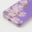 Case for Samsung Galaxy A54 5G, Suritch Full Body Flowers, purple