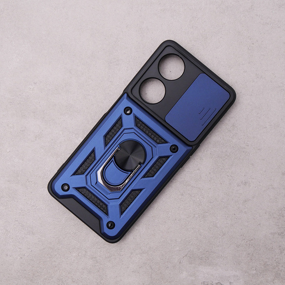 Case for Oppo A98 5G, CamShield Slide, blue