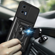Case for Motorola Moto G24 / G24 Power / G04, CamShield Slide, black