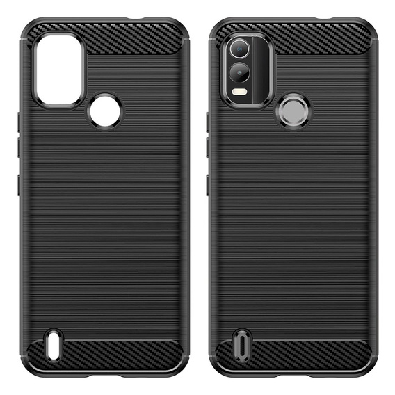Case for Nokia C21 Plus 4G, Carbon, black