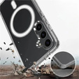 Case for Samsung Galaxy S25 FE, Fusion Hybrid, for MagSafe, transparent
