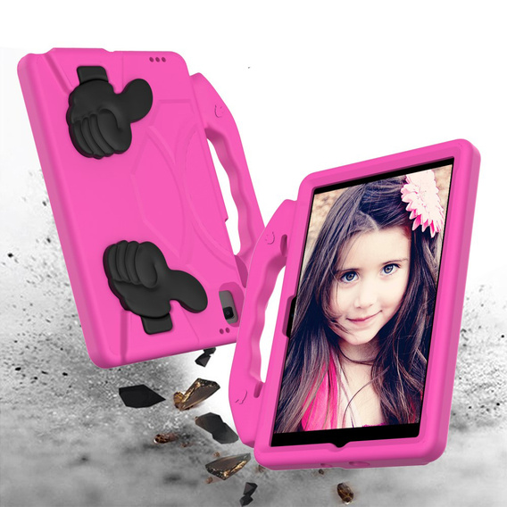 Children's Case for Samsung Galaxy tab A8 10.5 SM-X200 SM-X205, Children's Case with Holder, blue