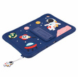 Children's Silicone Case for Samsung Galaxy Tab A11 Plus / A9 Plus, Armored, Astronaut, Navy Blue