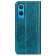 Flip case for OnePlus Nord CE4 Lite, Split Leather, green