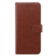 Flip case for Oppo A38 4G / Oppo A18 4G, Crazy Horse Wallet, brown