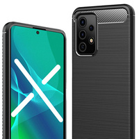 Case for Samsung Galaxy A53 5G, Carbon, black