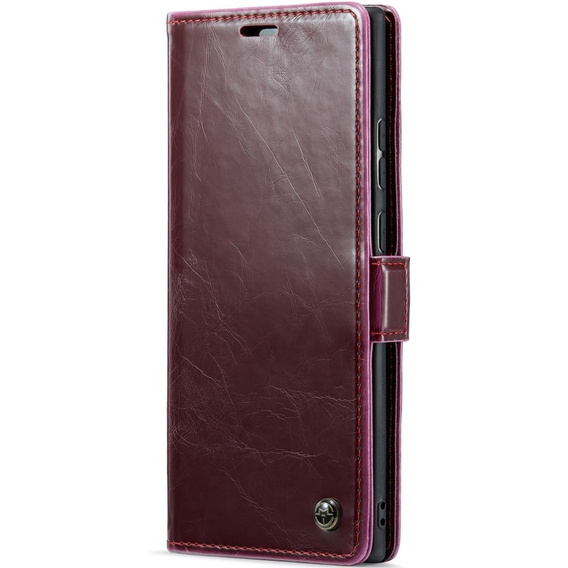 CASEME flip case for Samsung Galaxy Note 20 Ultra, Waxy Textured, red
