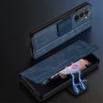 Flip case for Samsung Galaxy Z Fold5 5G, Wallet, blue