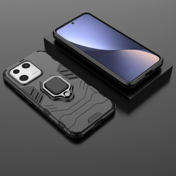 Case for Xiaomi 13, Kickstand Ring, black