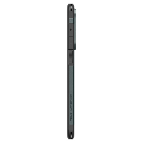 Spigen case for Samsung Galaxy A36 5G, Tough Armor Mag MagSafe, black + 9H Tempered Glass